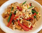 タイ風厚揚げ炒め。作り方5写真