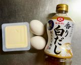 超〜簡単！レンチン豆腐だし玉子作り方1写真