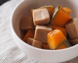 離乳食中期〜☆高野豆腐とかぼちゃの煮物作り方6写真