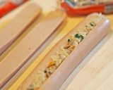 ＊おからリメイク：魚ニソで挟む焼き春巻き作り方1写真