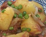 コンビーフの缶詰で肉じゃが？★コンじゃが作り方8写真
