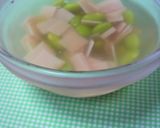 涼しげ!枝豆とハムの和風ゼリー作り方6写真