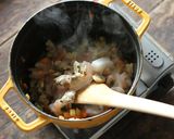 塩レモン◎野菜とシーフードミルクスープ作り方3写真