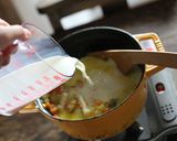 塩レモン◎野菜とシーフードミルクスープ作り方4写真
