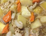 ストック食材で簡単肉じゃが♬作り方4写真