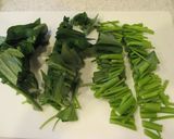 空芯菜（クウシンサイ）の炒め物作り方1写真