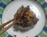 牛小間でごちそう牛飯作り方4写真