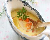 塩レモン◎野菜とシーフードミルクスープ作り方6写真