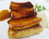 キャラメルバナナ豆乳フレンチトースト♪作り方10写真