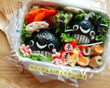今日はクジラの日✴︎2匹のラブーン弁当作り方7写真