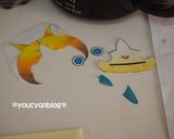 妖怪ウォッチ＊ゴルニャンのキャラ弁作り方7写真
