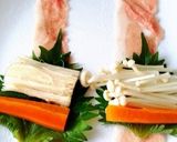 夏バテ防止!豚薄切り肉のヘルシー野菜巻き作り方5写真