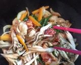 味付き牛肉とニンニクの芽の野菜炒め作り方4写真