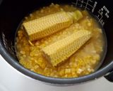 塩麹で。とうもろこしごはん作り方3写真