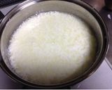 炊飯器のブルーベリーチーズケーキ作り方1写真