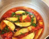 麺に合う☆茄子とトマトのイタリアンつけ汁作り方8写真