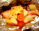 グリラーで☆鮭のホイル焼き作り方4写真