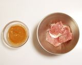 豚肉ソテーのソースがらめ作り方1写真