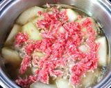 豚ひき肉 or 鶏ひき肉で冬瓜のそぼろ煮作り方3写真