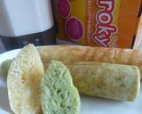 ｒｏｋｙでグリーンティーのパンケーキ♪作り方6写真