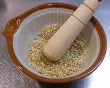 旬の野菜 白和えごま味噌ソース作り方1写真