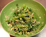 旬の野菜 白和えごま味噌ソース作り方7写真