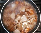 超簡単10分 厚揚げと根菜の煮物 作り方6写真