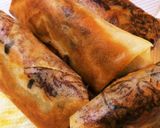簡単☆アレンジ春巻き2青椒肉絲版作り方1写真