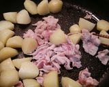 ♡新じゃがと豚肉の味噌照り炒め♡作り方3写真