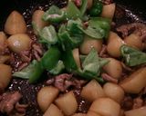 ♡新じゃがと豚肉の味噌照り炒め♡作り方5写真