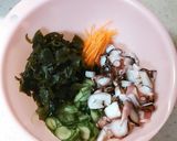 10分超簡単　子供が喜ぶ！タコの酢の物作り方8写真