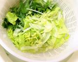 鶏皮のゴマドレポン♪サラダ作り方5写真