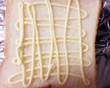 簡単♡食パンアレンジ♡チーズ＆マヨ作り方1写真