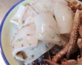イカも美味しく、塩レモンローズマリー風味作り方6写真