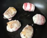 揚げずに焼く肉巻コロッケ～？作り方3写真