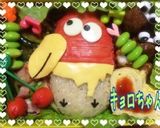 簡単！キョロちゃん☆キャラ弁・運動会作り方5写真