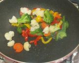 るる63 簡単♪イカキムチの彩り野菜炒め作り方2写真