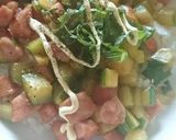 ウィンナーと胡瓜のコロコロ丼作り方6写真
