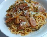 我が家のナポリタンスパゲティ作り方7写真