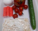冷凍うどんで冷やしきゅうりうどん作り方1写真