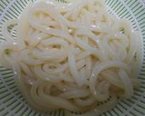 冷凍うどんで冷やしきゅうりうどん作り方4写真