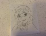 ディズニーアナと雪の女王のアナ♪キャラ弁作り方1写真