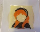 ディズニーアナと雪の女王のアナ♪キャラ弁作り方6写真