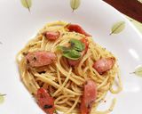簡単!採れたてバジルのパスタ作り方10写真