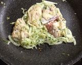 鶏肉の南インド風スパゲッティ作り方4写真