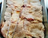 チキンソテーの焼き方♪　ファイヤー作り方2写真