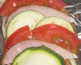 夏野菜のピザトースト（魚焼きグリル）作り方2写真