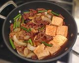 スタミナ肉豆腐～プルコギ風作り方8写真