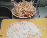 牛蒡と白滝と挽き肉のしぐれ煮作り方1写真