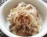 牛蒡と白滝と挽き肉のしぐれ煮作り方6写真